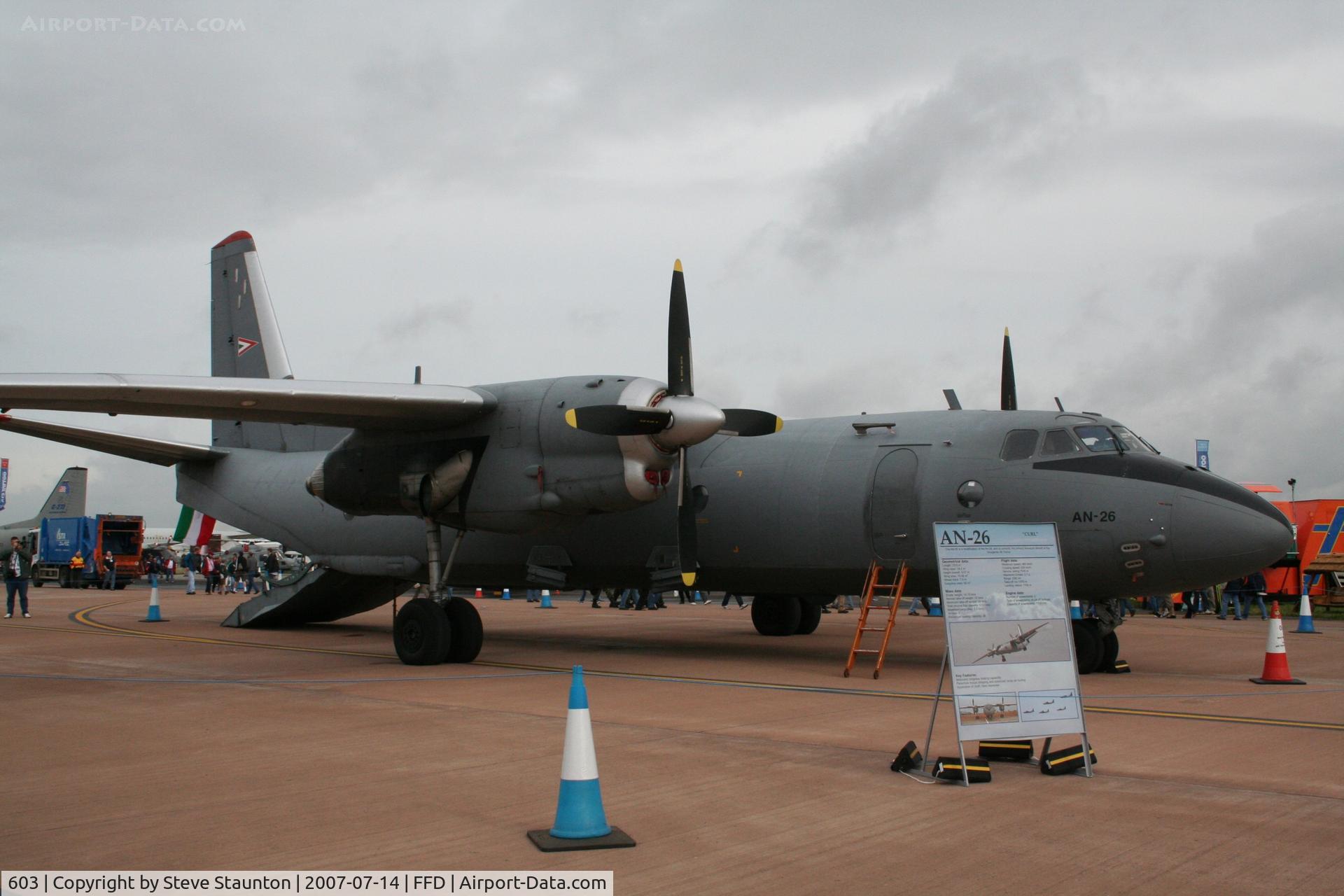 603, 1975 Antonov An-26 C/N 3603, Royal International Air Tattoo 2007