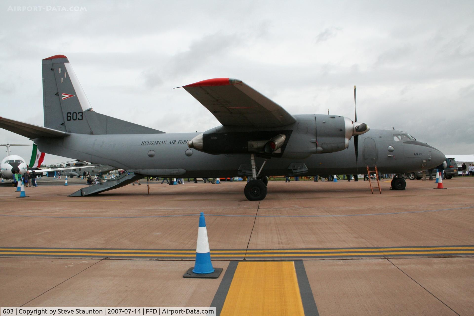 603, 1975 Antonov An-26 C/N 3603, Royal International Air Tattoo 2007
