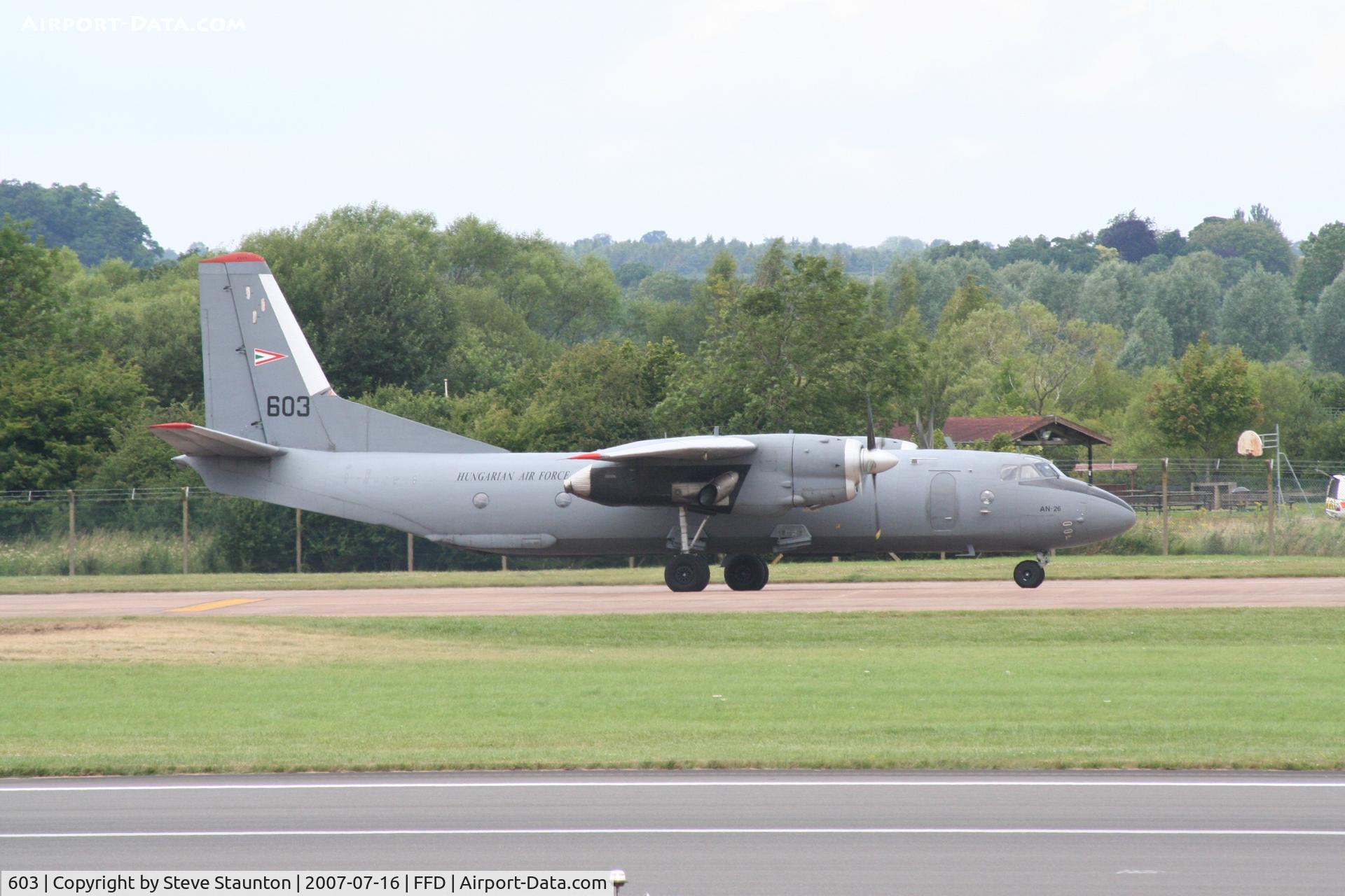 603, 1975 Antonov An-26 C/N 3603, Royal International Air Tattoo 2007