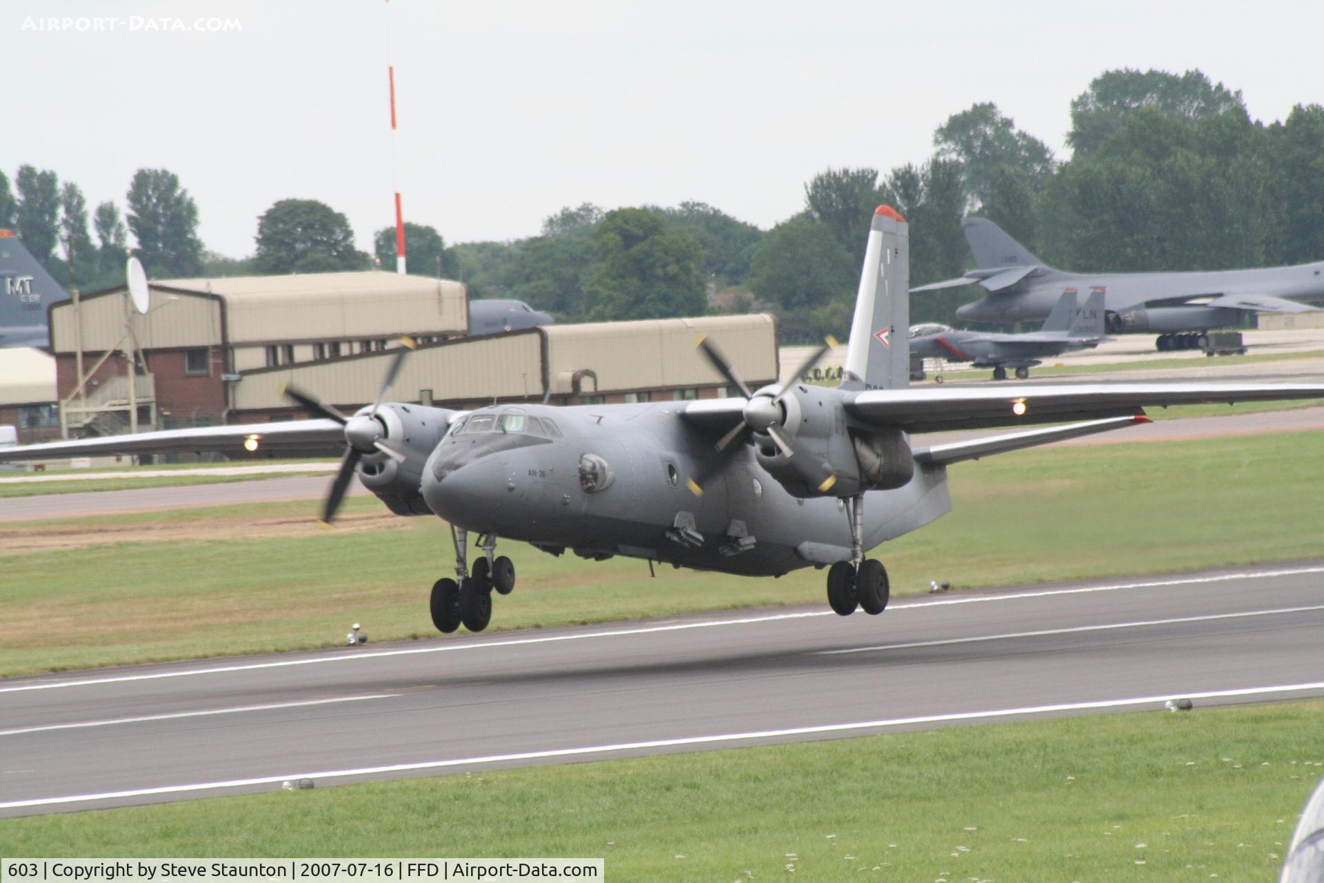 603, 1975 Antonov An-26 C/N 3603, Royal International Air Tattoo 2007