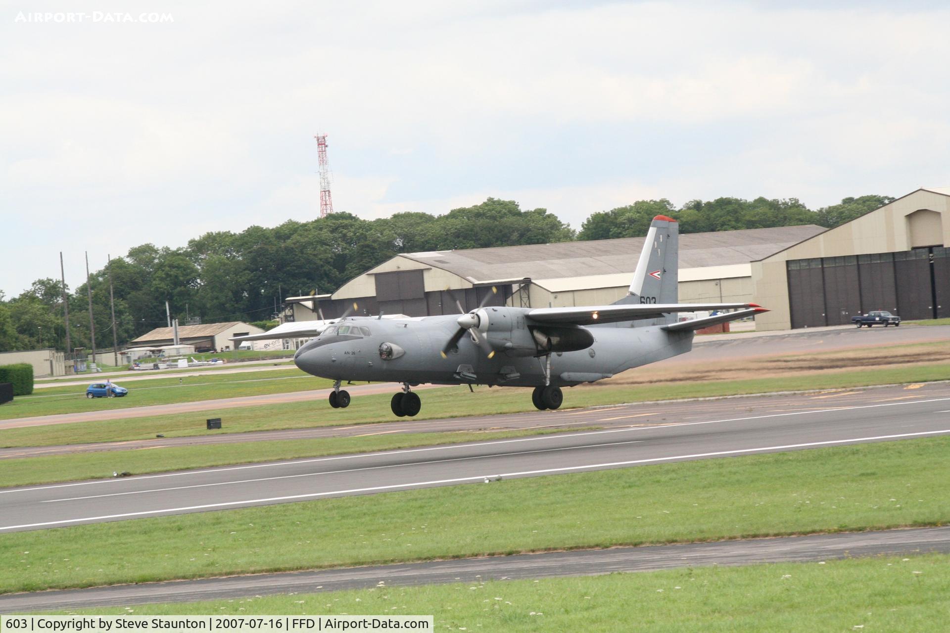 603, 1975 Antonov An-26 C/N 3603, Royal International Air Tattoo 2007