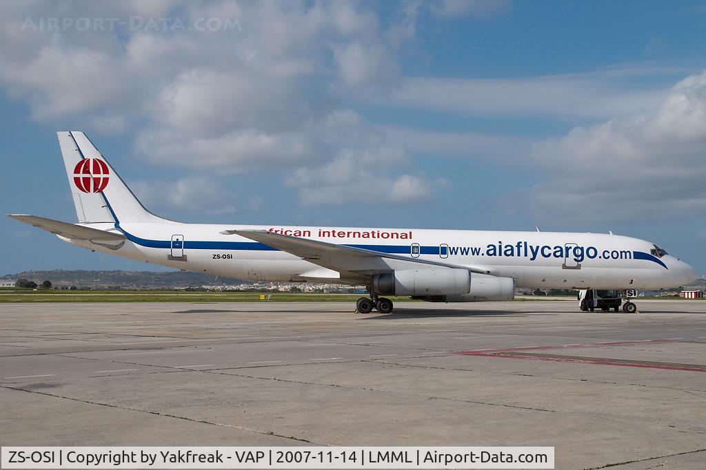 ZS-OSI, 1970 Douglas DC-8-62F C/N 46098, African International DC8-62
