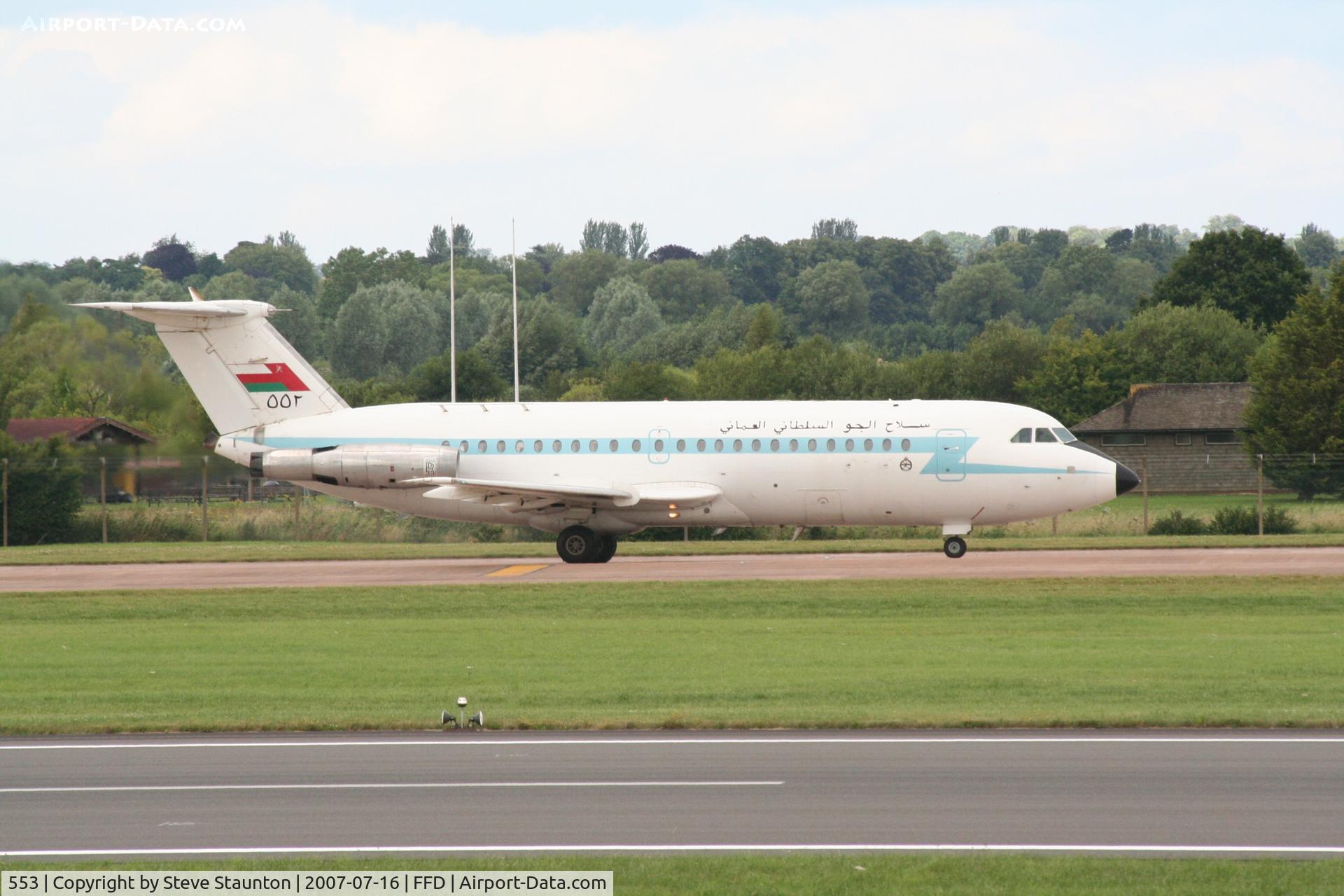 553, 1975 BAC 111-485GD One-Eleven C/N BAC.251, Royal International Air Tattoo 2007