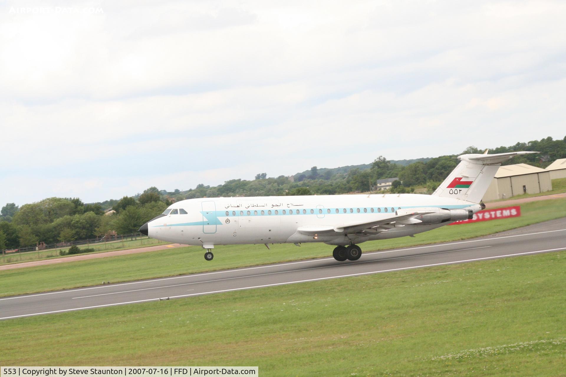 553, 1975 BAC 111-485GD One-Eleven C/N BAC.251, Royal International Air Tattoo 2007