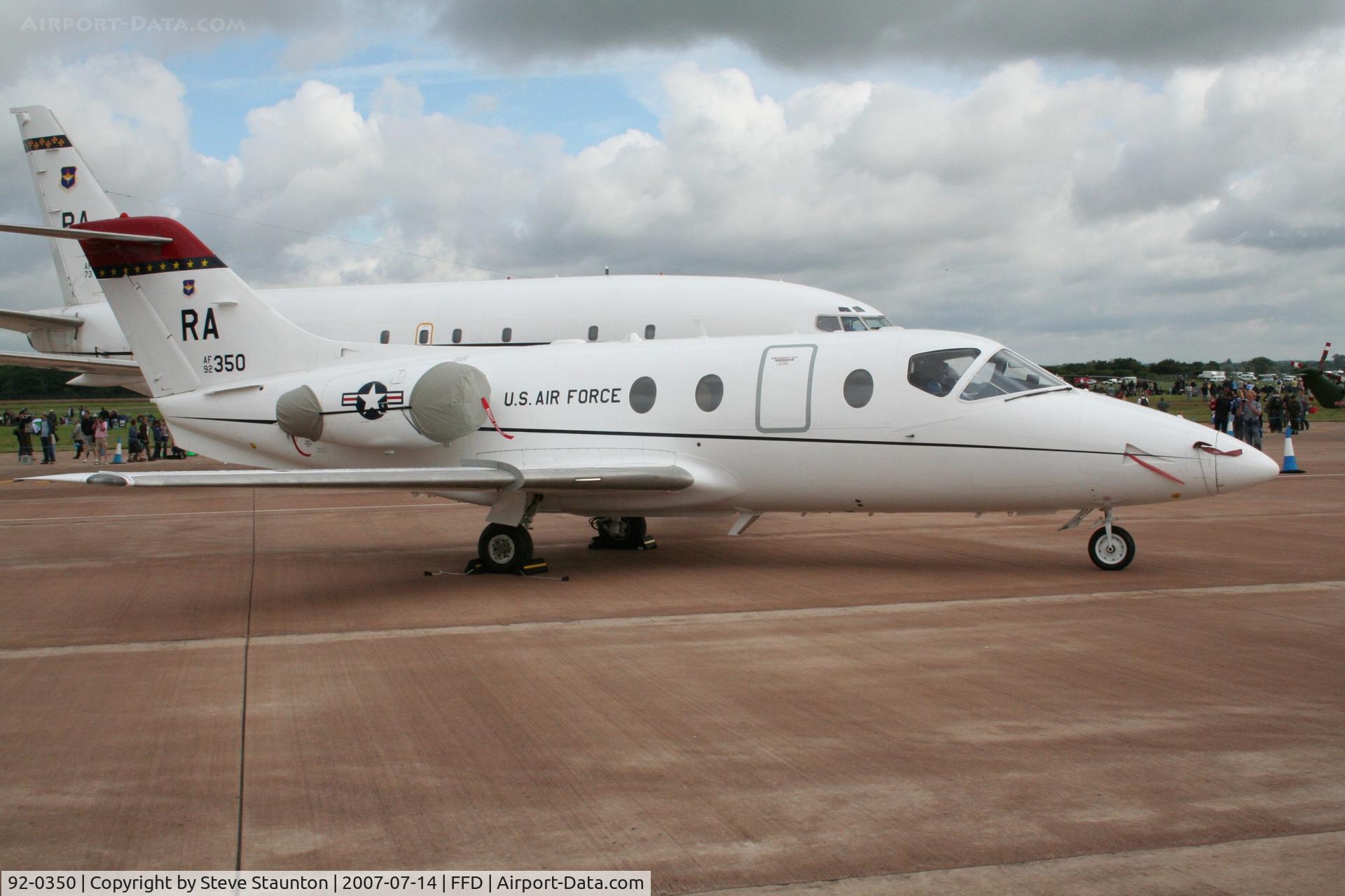 92-0350, 1992 Beechcraft T-1A Jayhawk C/N TT-64, Royal International Air Tattoo 2007