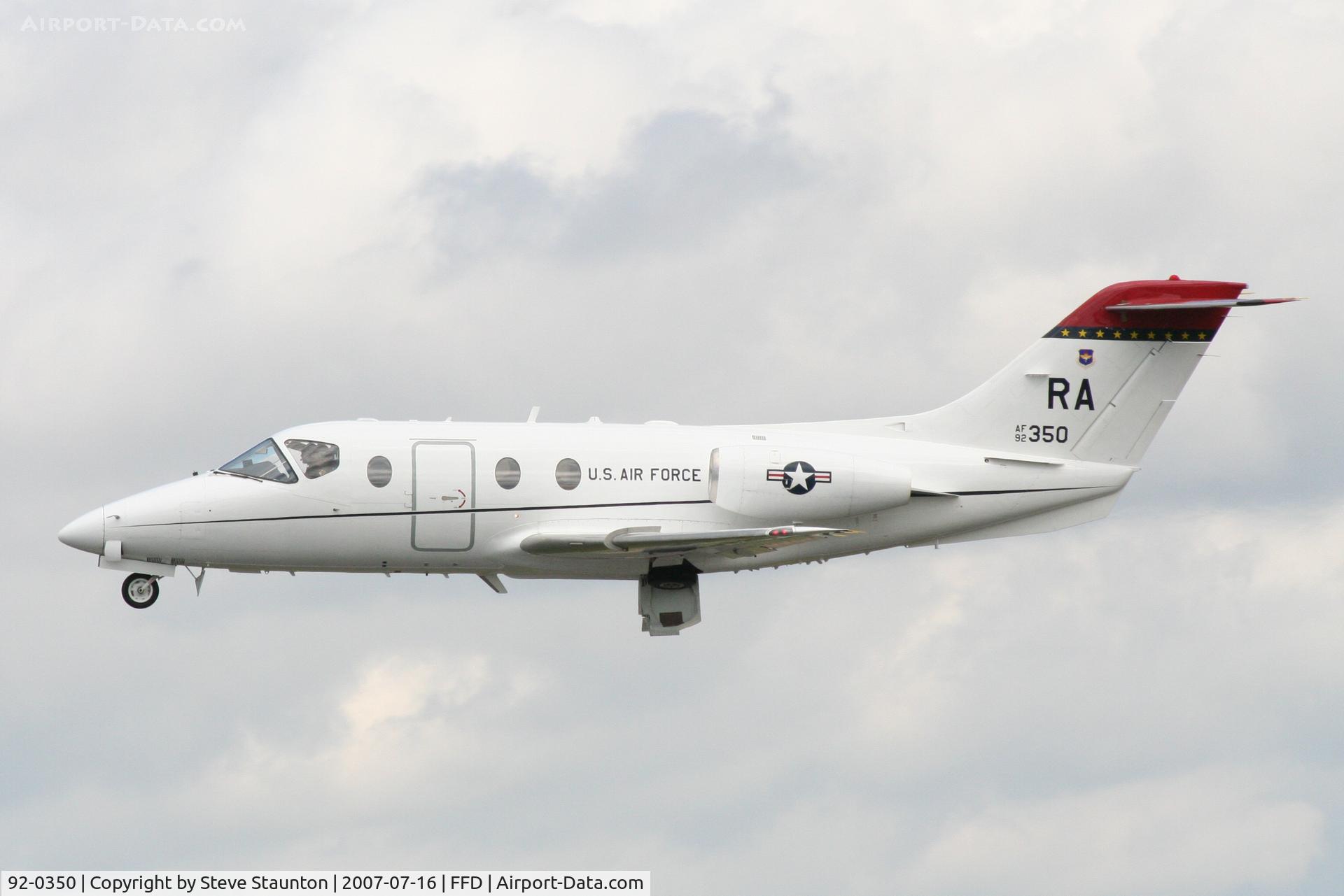 92-0350, 1992 Beechcraft T-1A Jayhawk C/N TT-64, Royal International Air Tattoo 2007