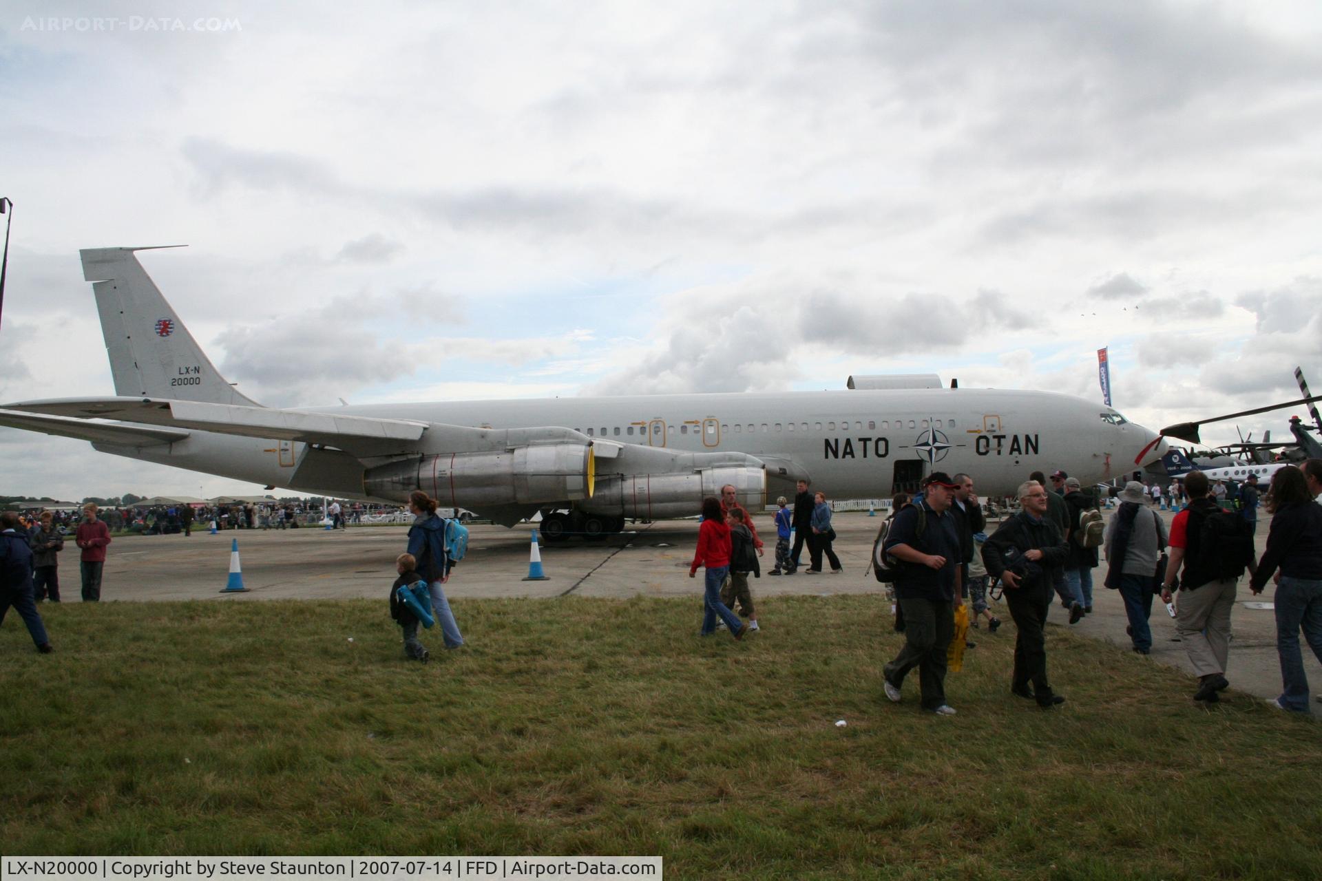 LX-N20000, 1968 Boeing 707-307C(TCA) C/N 20000, Royal International Air Tattoo 2007