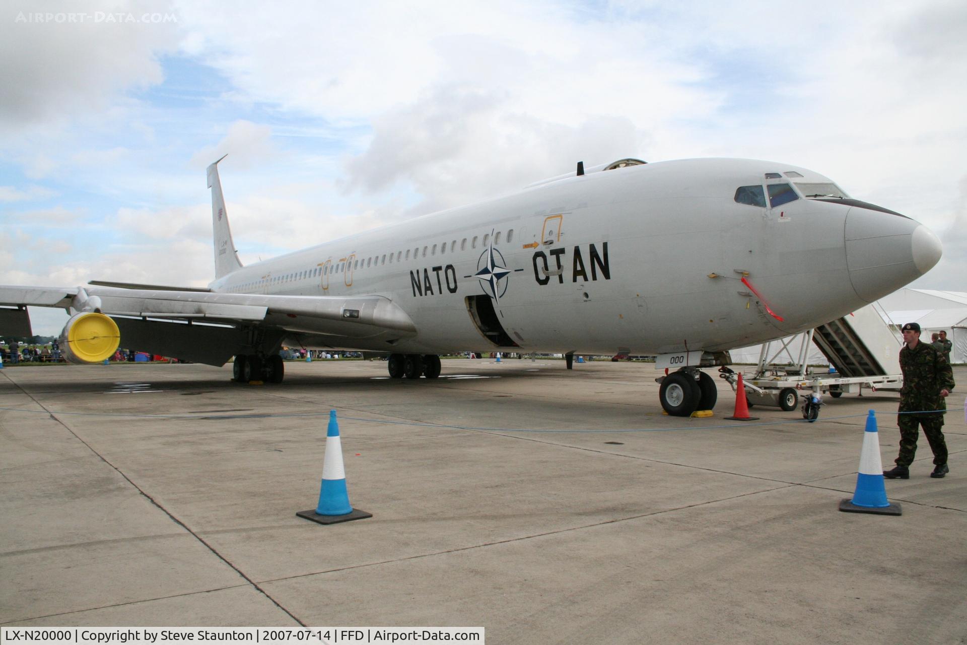 LX-N20000, 1968 Boeing 707-307C(TCA) C/N 20000, Royal International Air Tattoo 2007