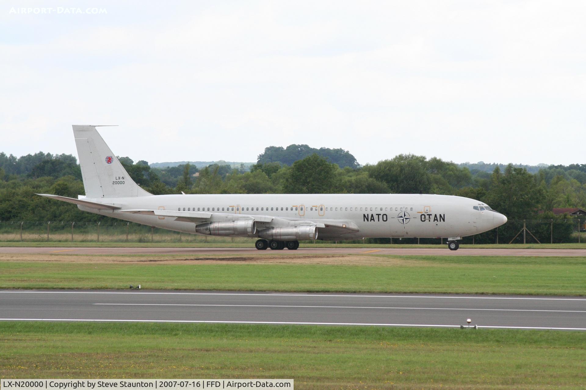 LX-N20000, 1968 Boeing 707-307C(TCA) C/N 20000, Royal International Air Tattoo 2007