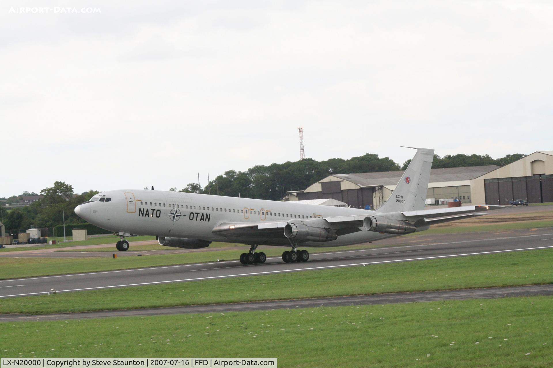 LX-N20000, 1968 Boeing 707-307C(TCA) C/N 20000, Royal International Air Tattoo 2007