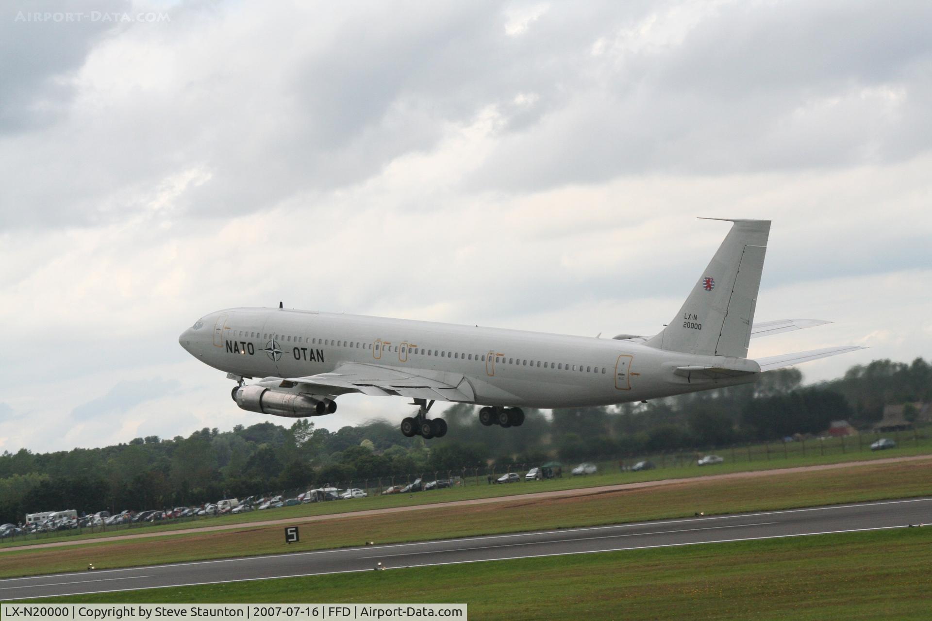 LX-N20000, 1968 Boeing 707-307C(TCA) C/N 20000, Royal International Air Tattoo 2007