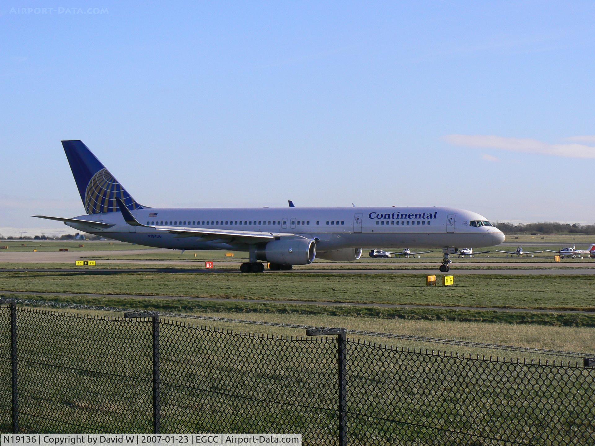 N19136, 1999 Boeing 757-224 C/N 29285, Heading back to the USA