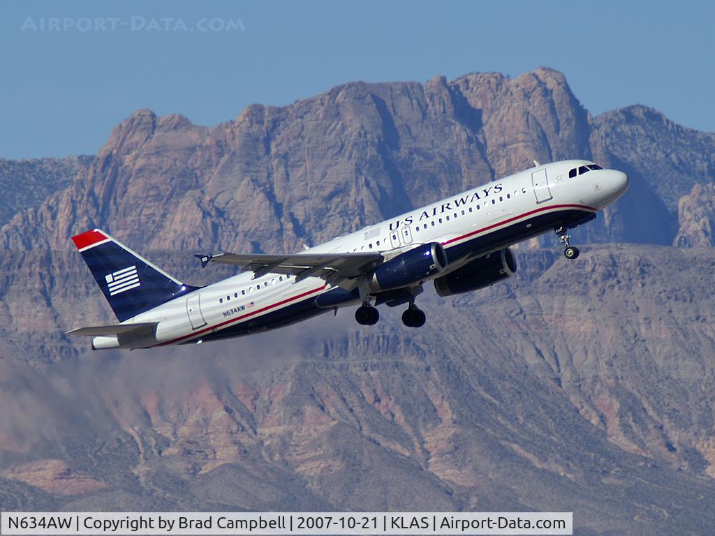 N634AW, 1990 Airbus A320-231 C/N 091, US Airways / 1990 Airbus Industrie A320-231