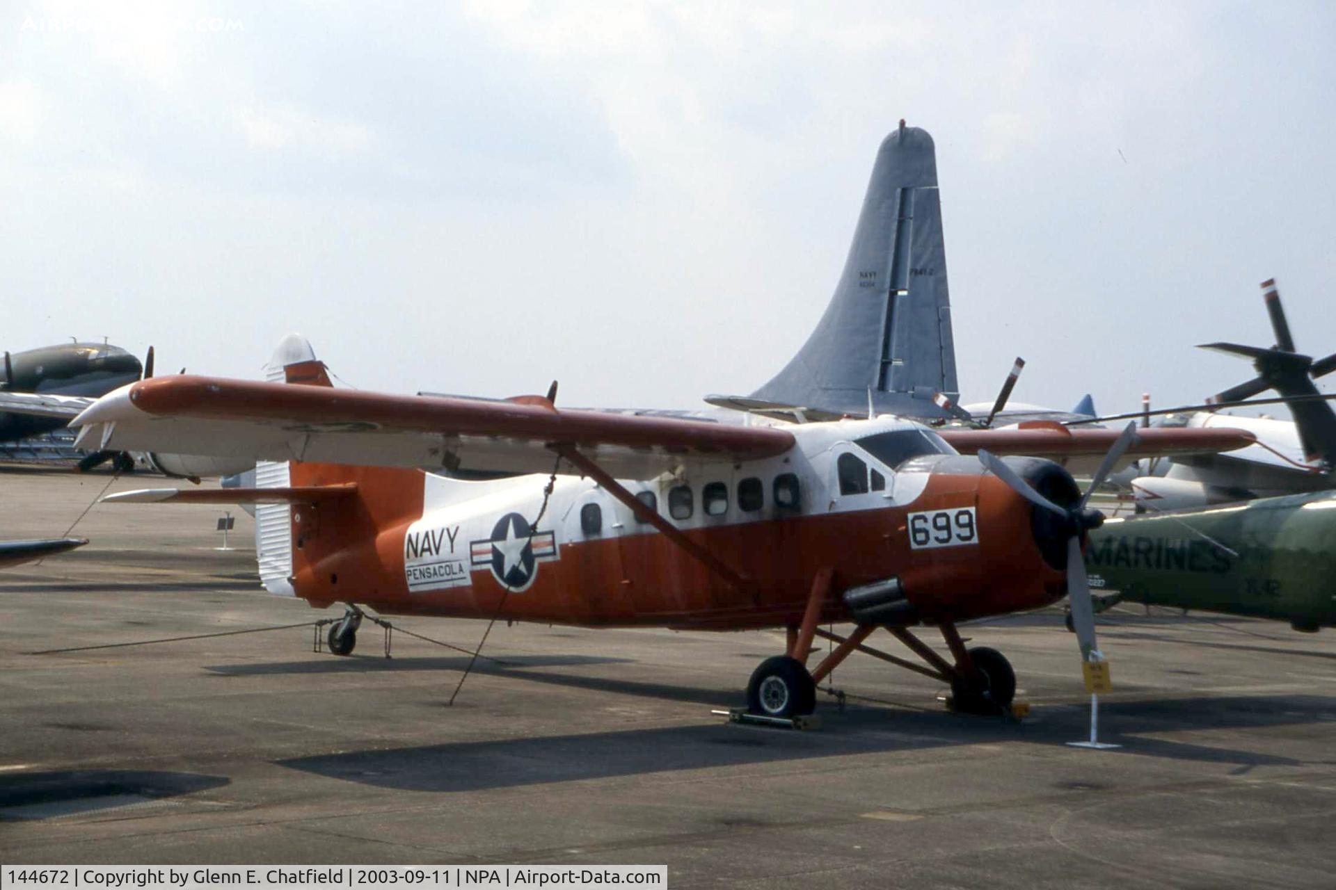 144672, 1956 De Havilland Canada U-1B Otter C/N 160, U-1B at the National Museum of Naval Aviation