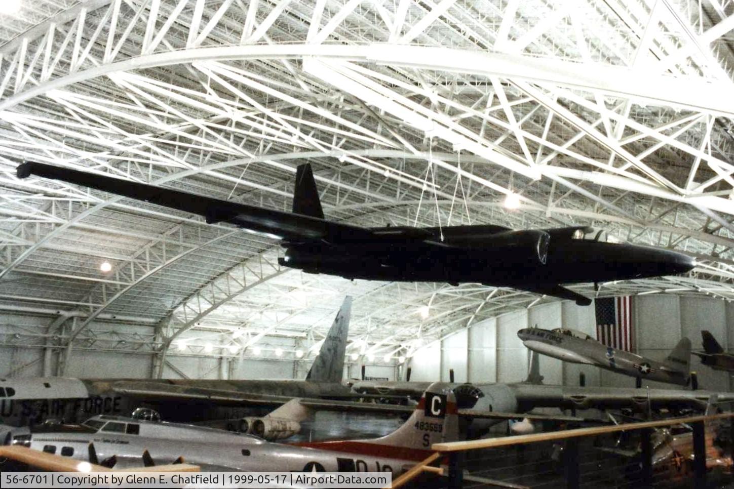56-6701, 1956 Lockheed U-2B C/N 368, U-2B at the new Strategic Air & Space Museum