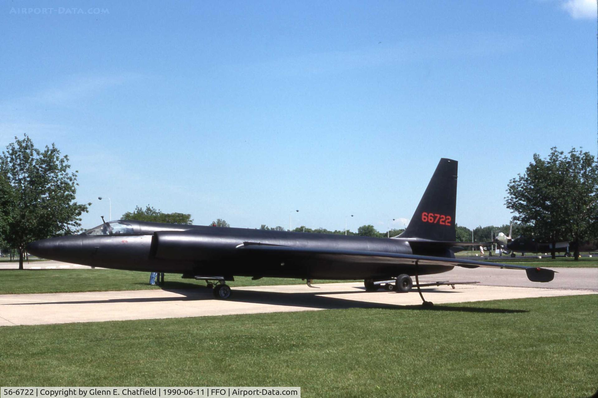56-6722, 1956 Lockheed U-2A C/N 389, U-2A at the National Museum of the U.S. Air Force