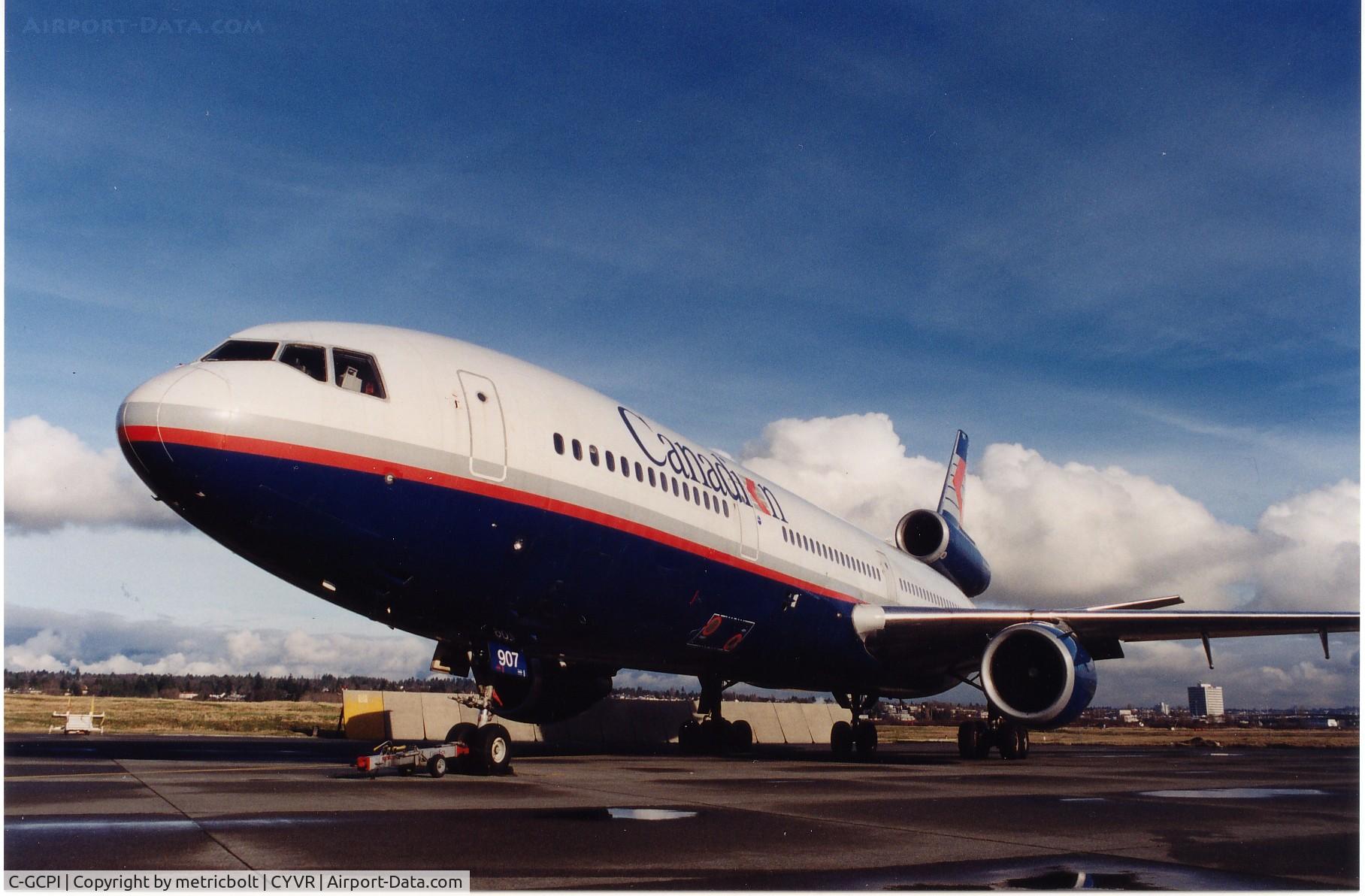 C-GCPI, 1981 Douglas DC-10-10 C/N 48296, In full Canadian Airlines livery,early 2000s