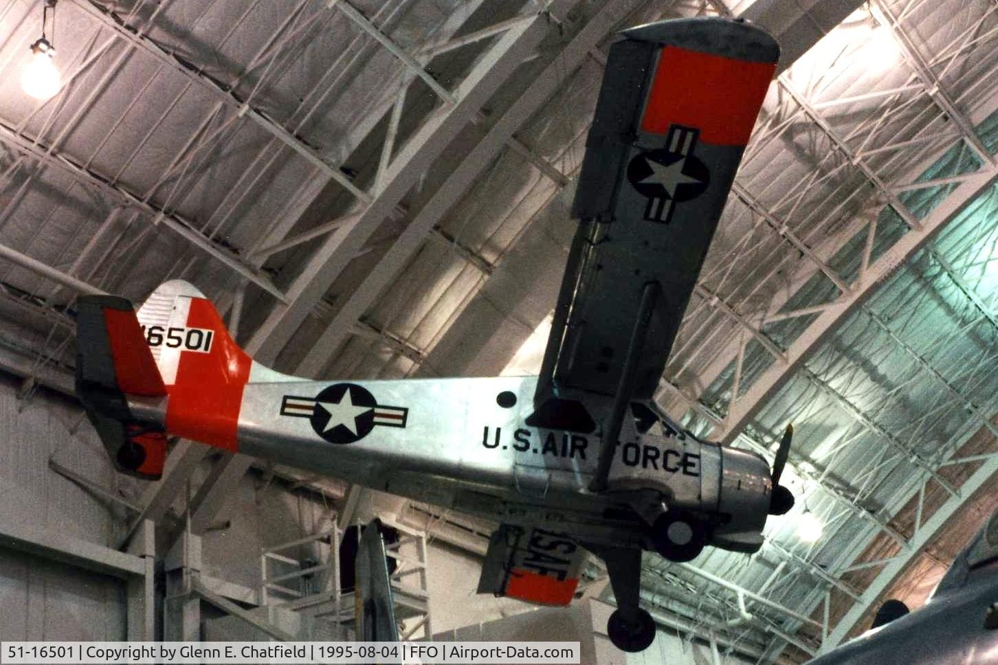 51-16501, 1951 De Havilland Canada U-6 Beaver C/N 277/1091, U-6A at the National Museum of the U.S. Air Force