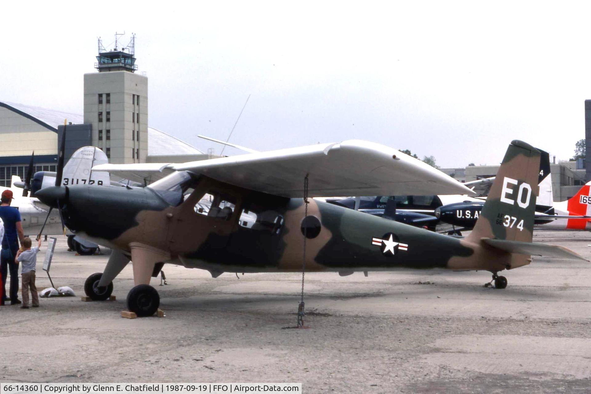 66-14360, 1967 Helio HT-295/U-10D Super Courier C/N 1262, U-10D Super Courier at the National Museum of the U.S. Air Force