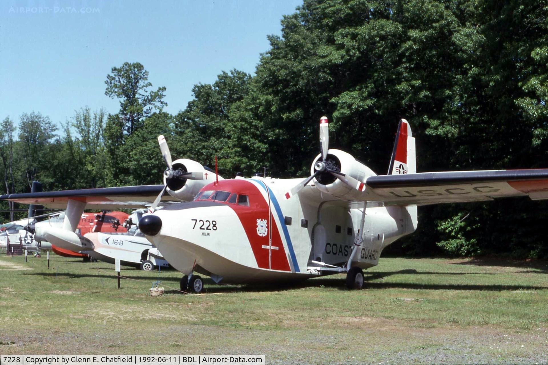 7228, 1953 Grumman UF-1G (HU-16B) Albatross C/N G-310, HU-16E at the New England Air Museum