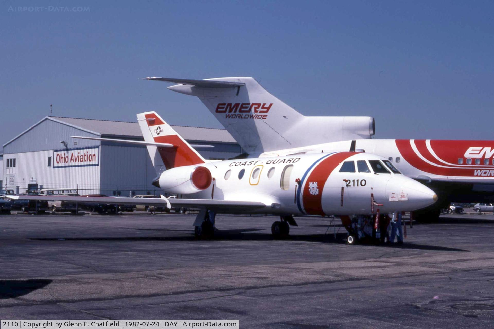 2110, 1979 Dassault HU-25A Guardian C/N 411, HU-25 at the Dayton International Air Show