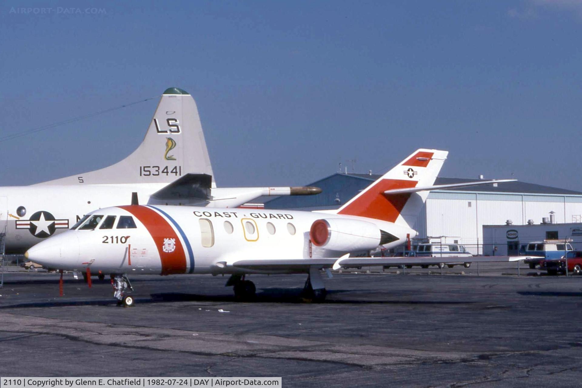 2110, 1979 Dassault HU-25A Guardian C/N 411, HU-25 at the Dayton International Air Show