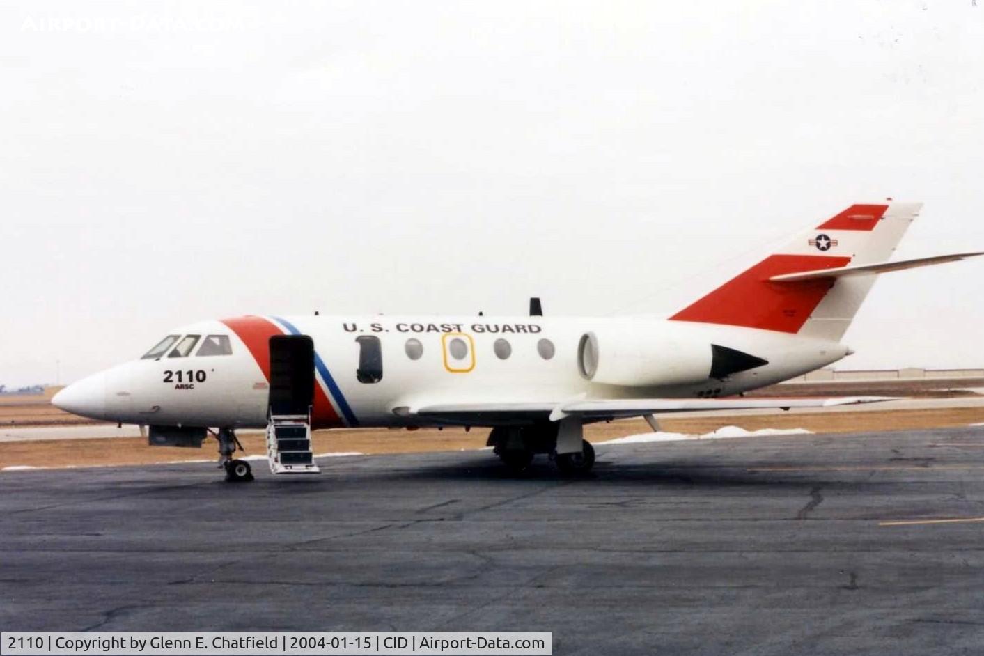 2110, 1979 Dassault HU-25A Guardian C/N 411, HU-25 at the Rockwell-Collins ramp