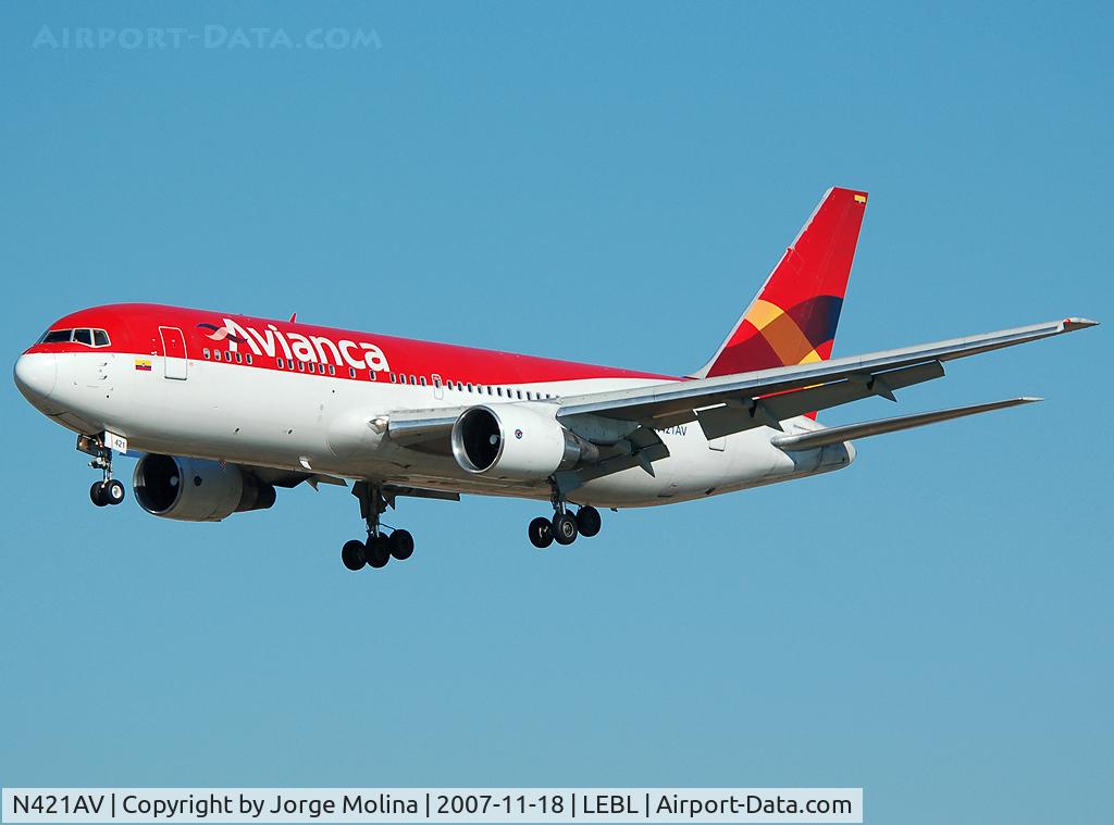 N421AV, 1999 Boeing 767-200/ER C/N 25421, 
