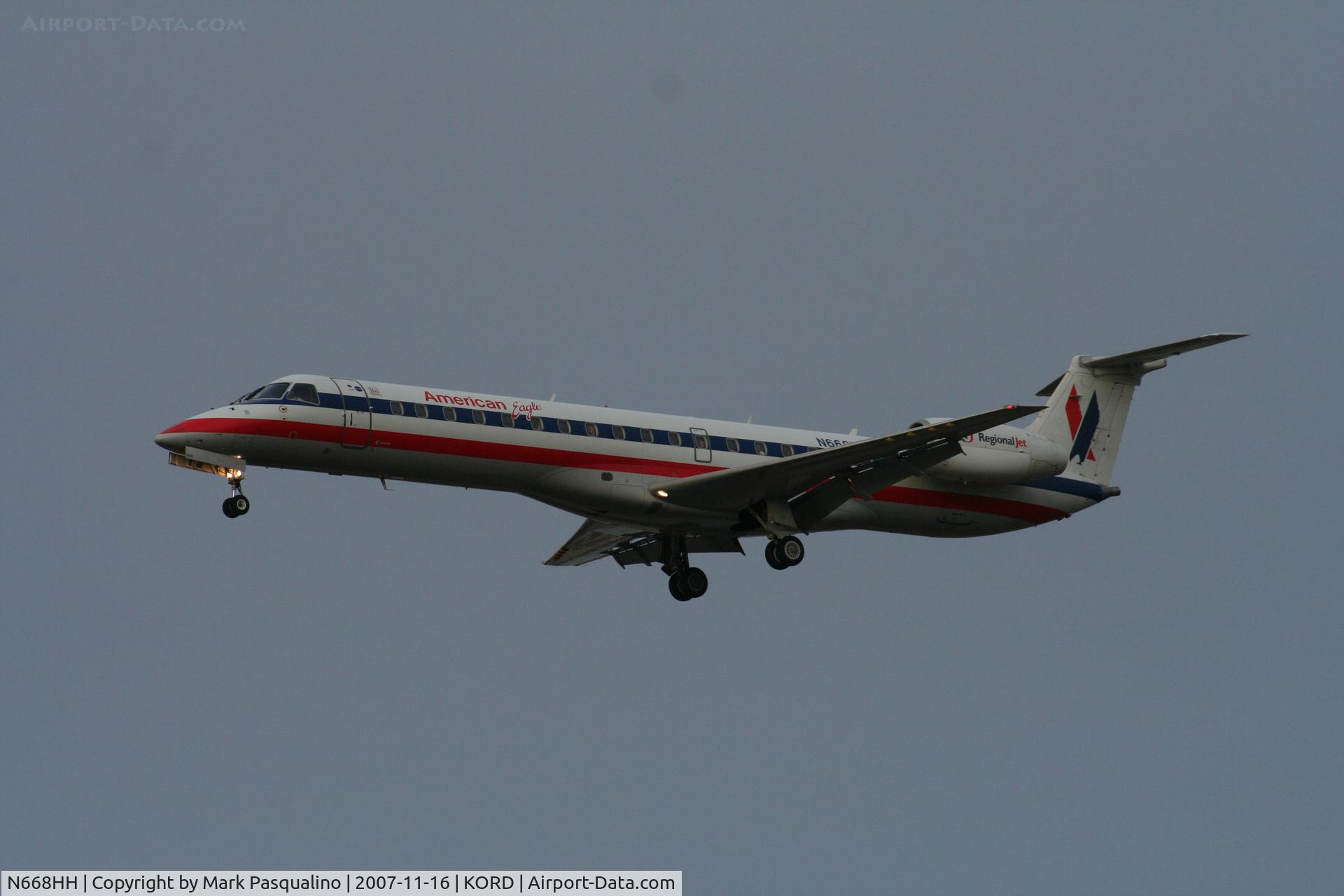 N668HH, 2004 Embraer ERJ-145LR (EMB-145LR) C/N 145785, EMB-145LR