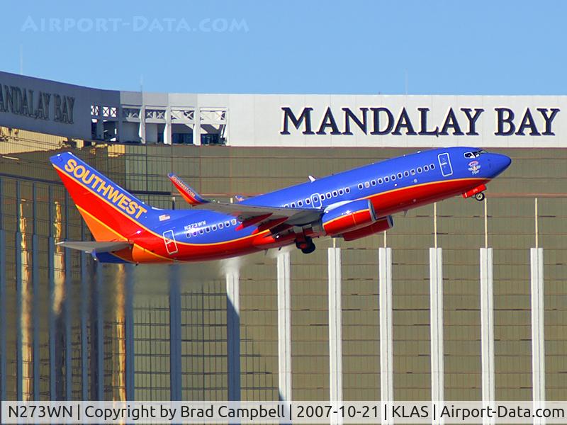 N273WN, 2007 Boeing 737-7H4 C/N 32528, Southwest Airlines - 'Adopt-a-Pilot' / 2007 Boeing 737-7H4