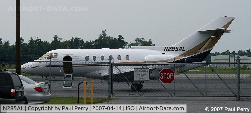 N285AL, 1987 British Aerospace BAe.125 Series 800A C/N 258085, Airstairs down, and just waiting