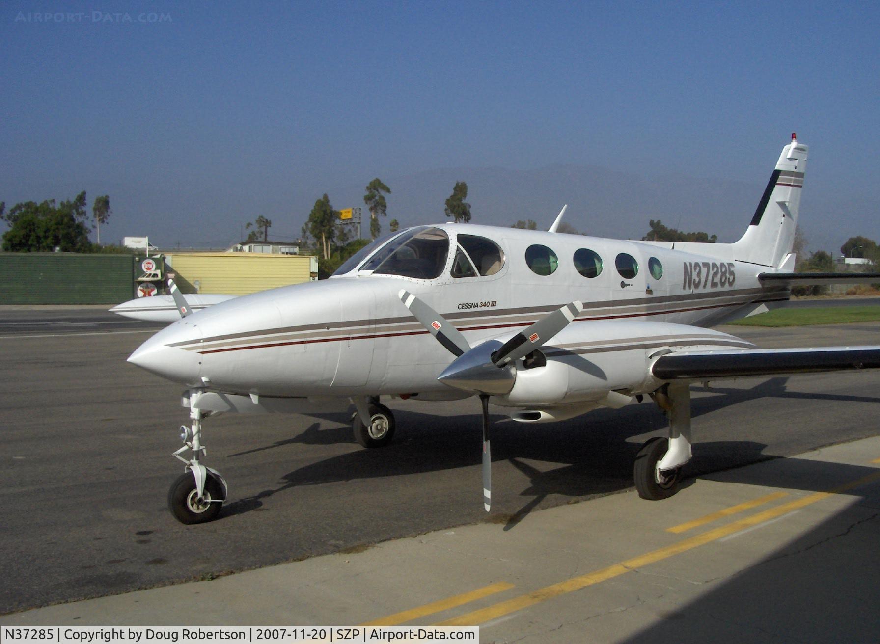 N37285, 1979 Cessna 340A C/N 340A0953, 1979 Cessna 340A III, two Continental TSIO-520-NB 310 Hp each, pressurized
