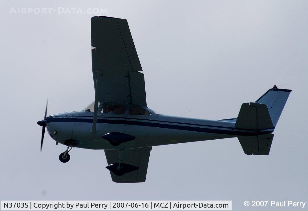 N3703S, 1963 Cessna 172E C/N 17250903, Building some hours leaving the fly-in