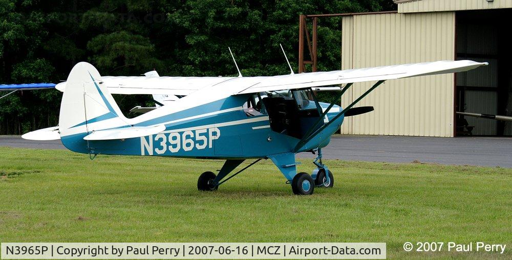 N3965P, 1956 Piper PA-22-150 C/N 22-3645, Open house, open cabin