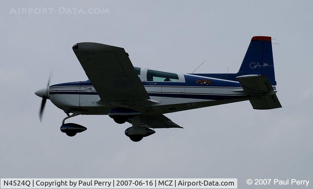 N4524Q, 1979 Gulfstream American Corp AA-5B C/N AA5B1106, Passing through