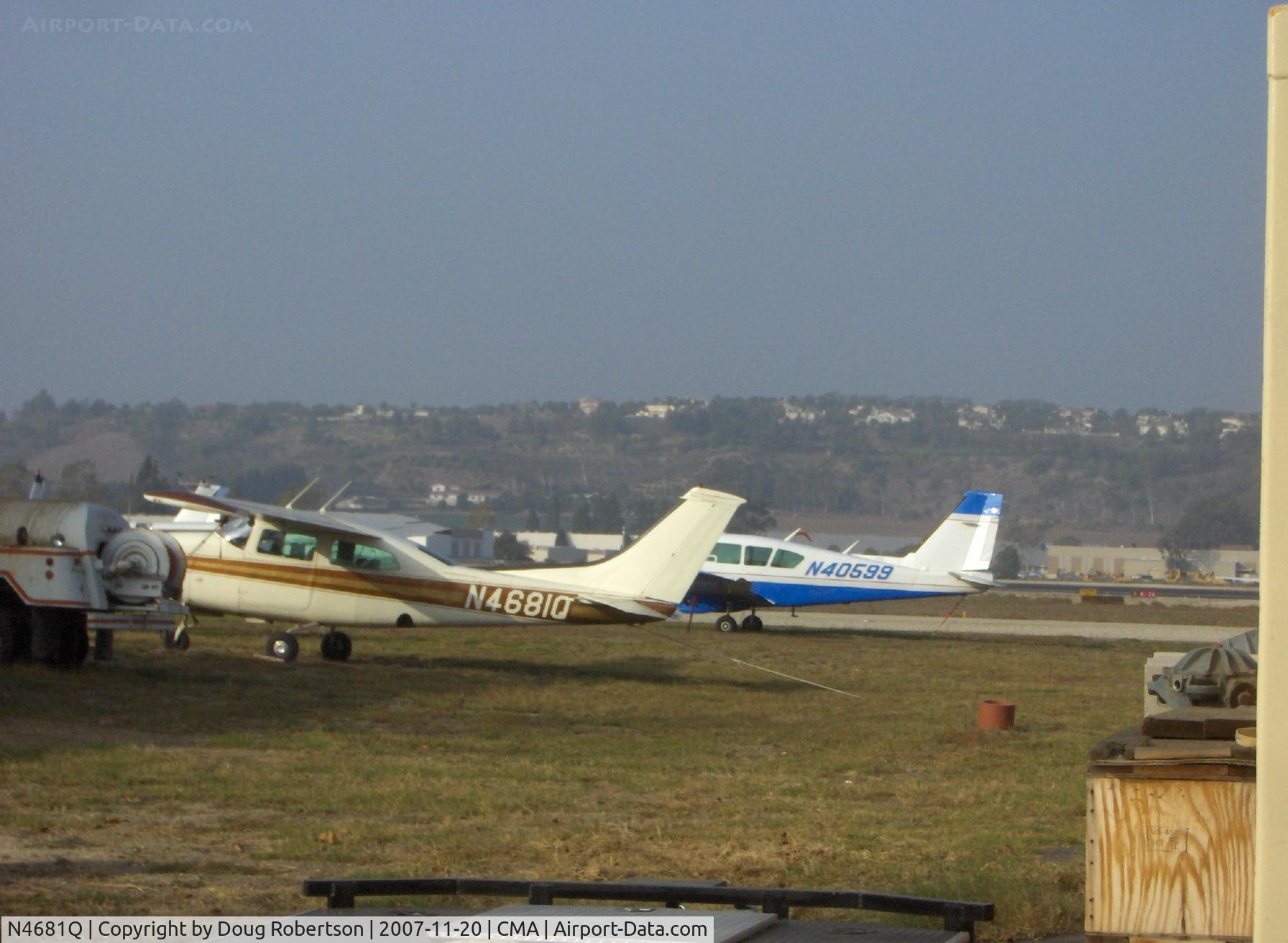N4681Q, 1972 Cessna 210L Centurion C/N 21059581, 1972 Cessna 210L CENTURION, Continental IO-520-L 300/285 Hp, three blade CS prop