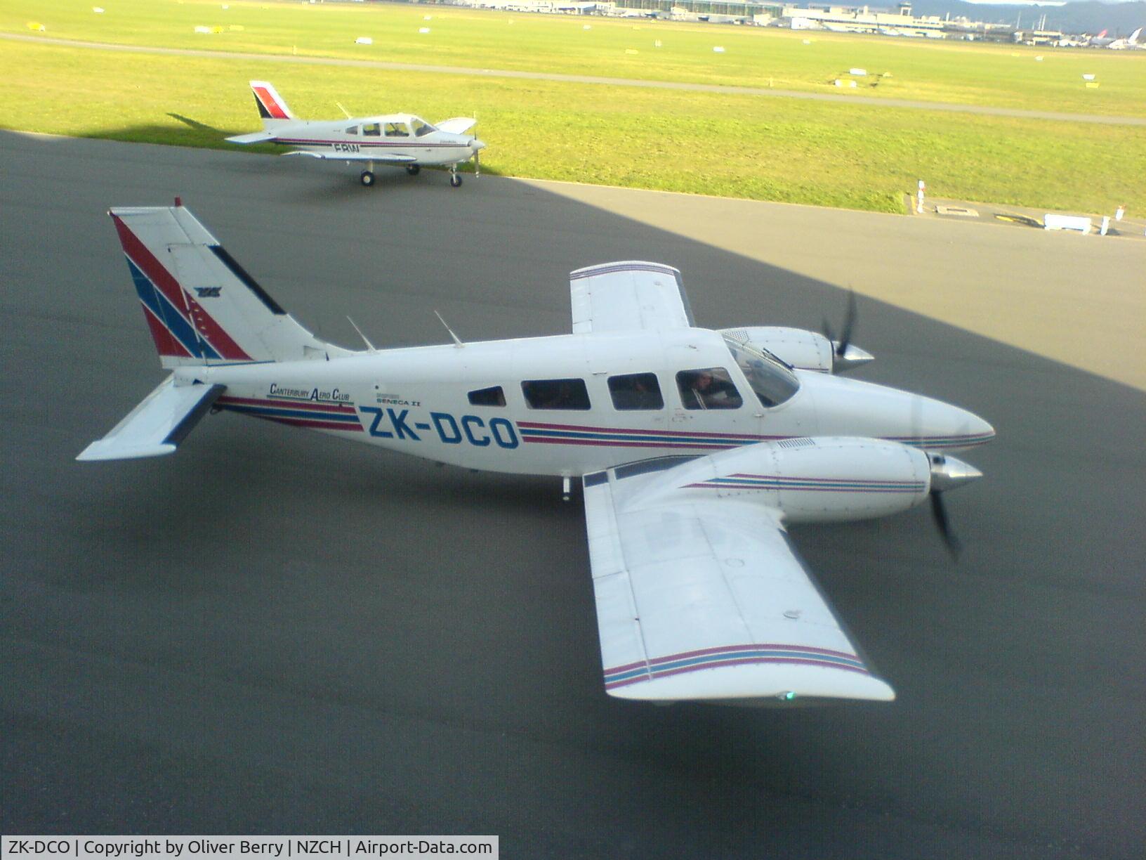 ZK-DCO, Piper PA-34-200T C/N 34-8070354, DCO Taxes out Enroute to Wellington