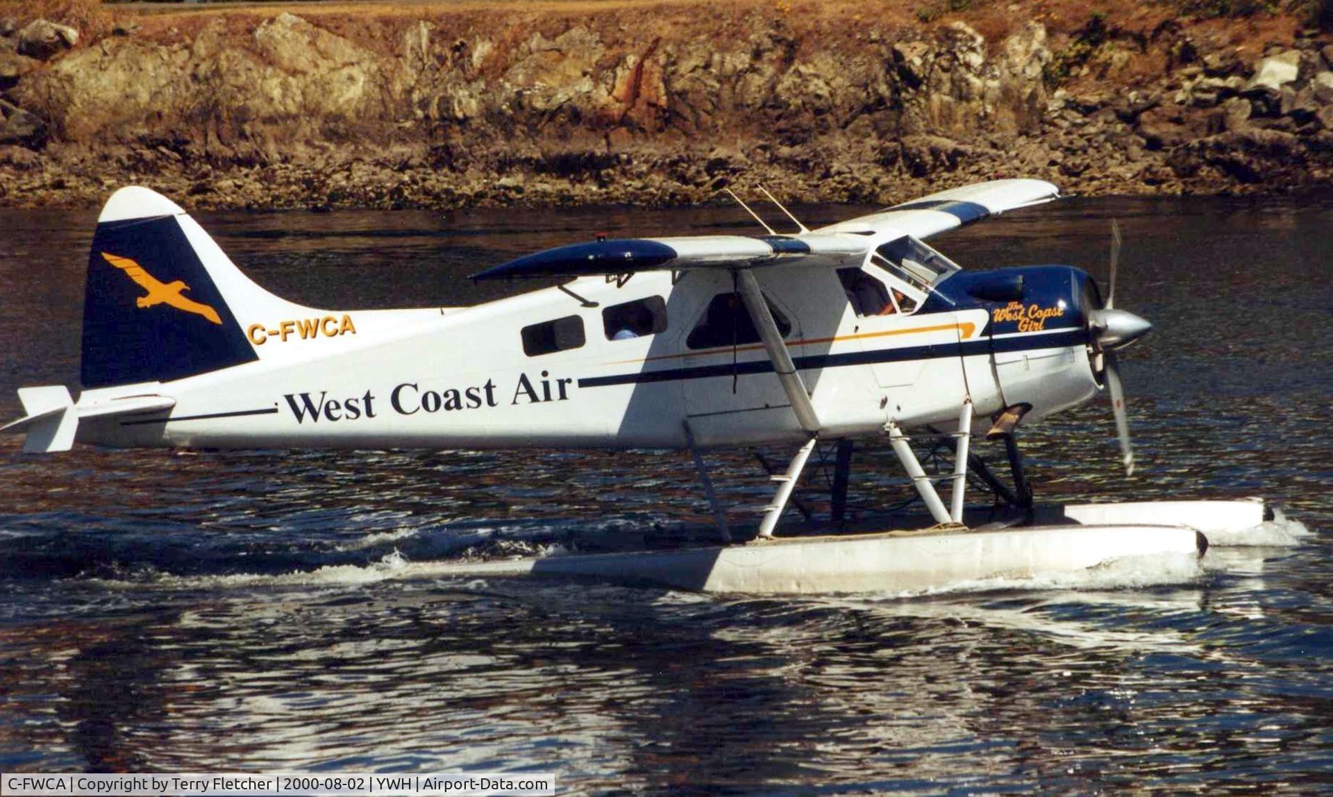 C-FWCA, 1958 De Havilland Canada DHC-2 Beaver Mk.I C/N 1285, West Coast Air's Beaver at Victoria Harnour