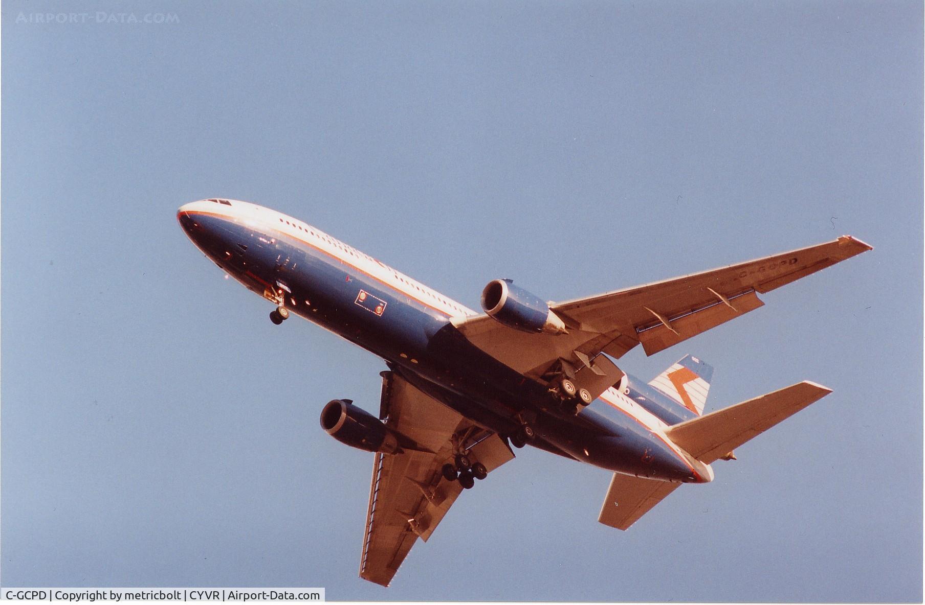 C-GCPD, 1979 McDonnell Douglas DC-10-30F C/N 46541, Canadian Airlines DC-10-30 