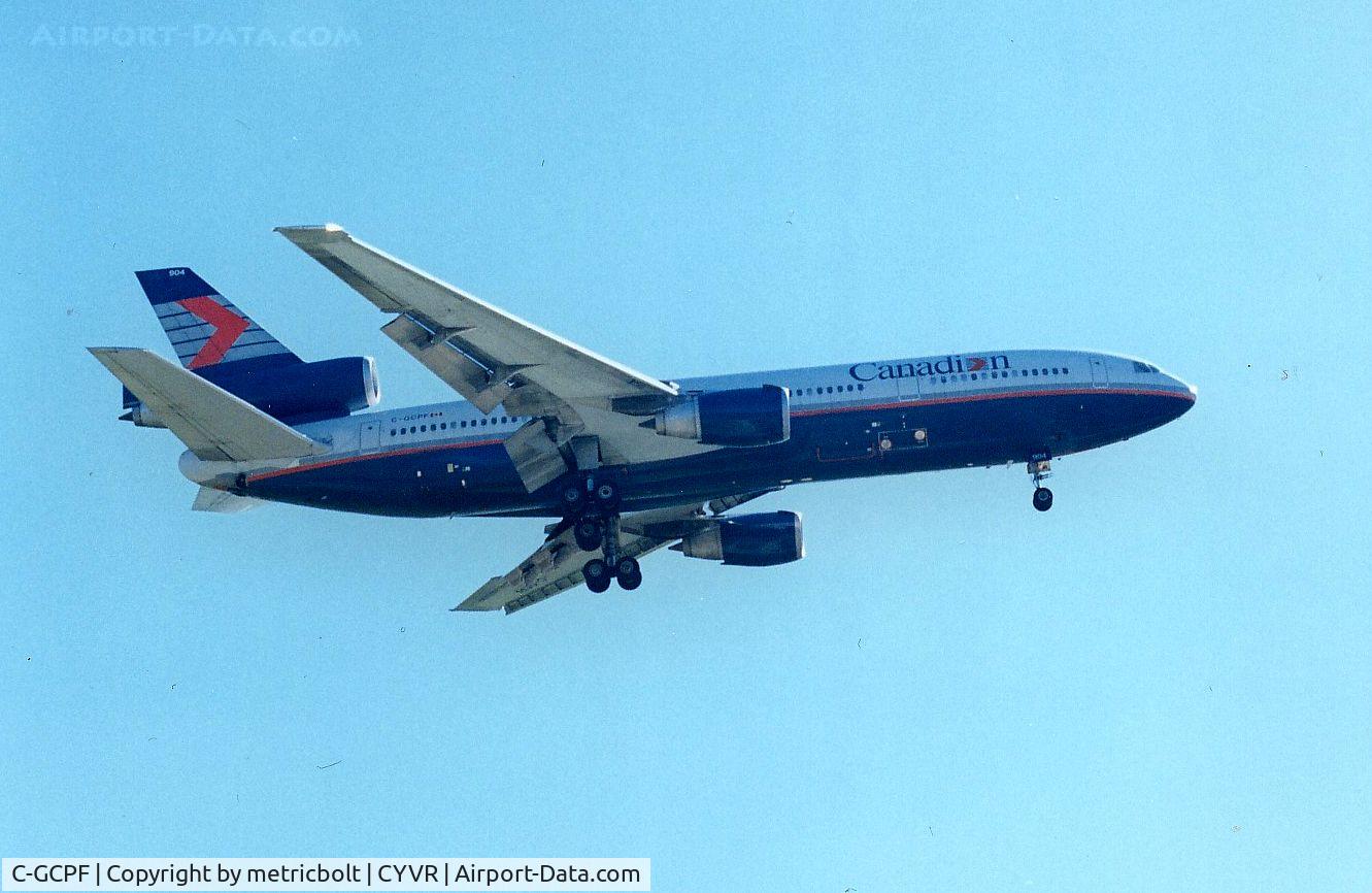 C-GCPF, 1980 McDonnell Douglas DC-10-30 C/N 46543, 