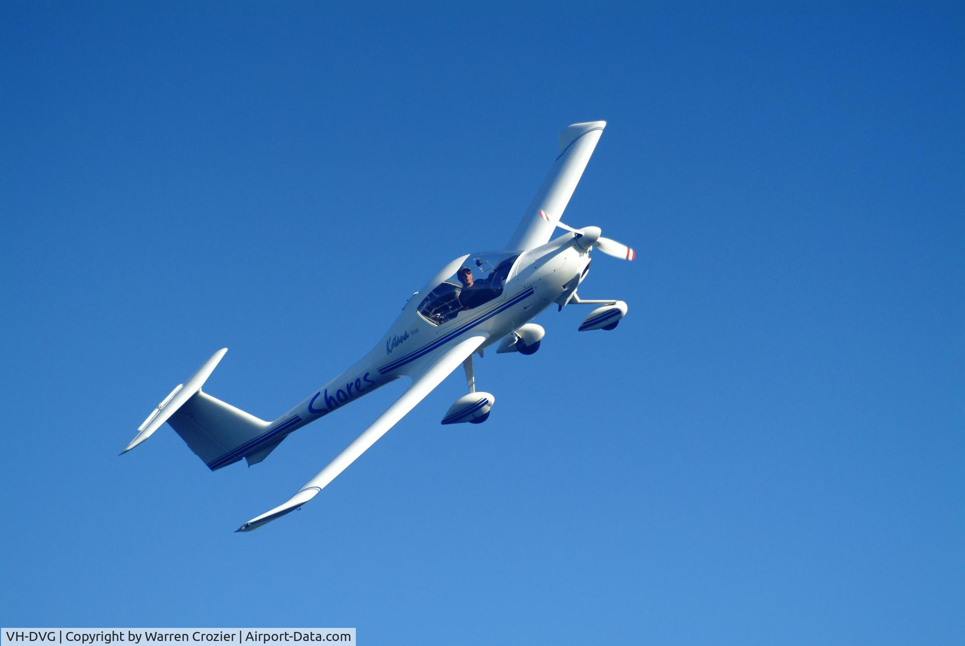 VH-DVG, 1994 Diamond DV-20-100 Katana C/N 20086, Picture from Bago Bluff . NSW