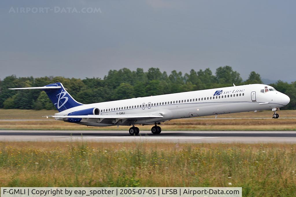 F-GMLI, 1991 McDonnell Douglas MD-83 (DC-9-83) C/N 53014, landing on rwy 16