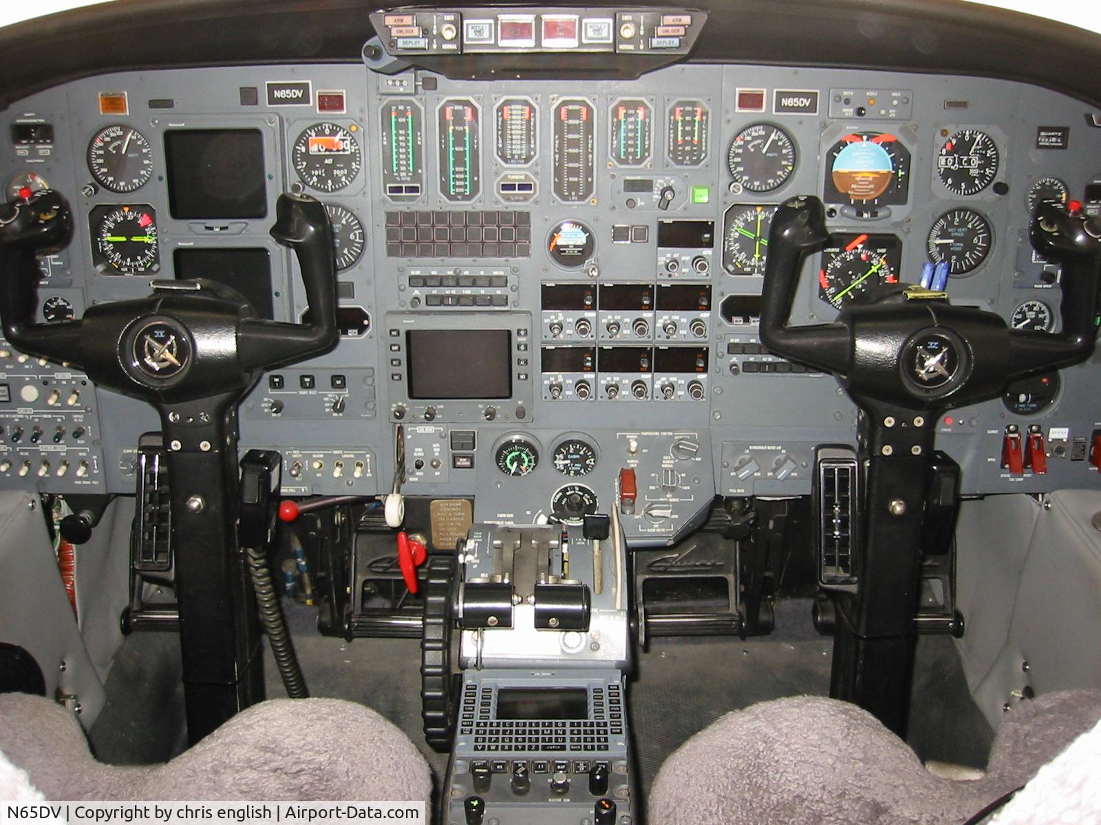 N65DV, 1989 Cessna 550 C/N 550-0624, panel