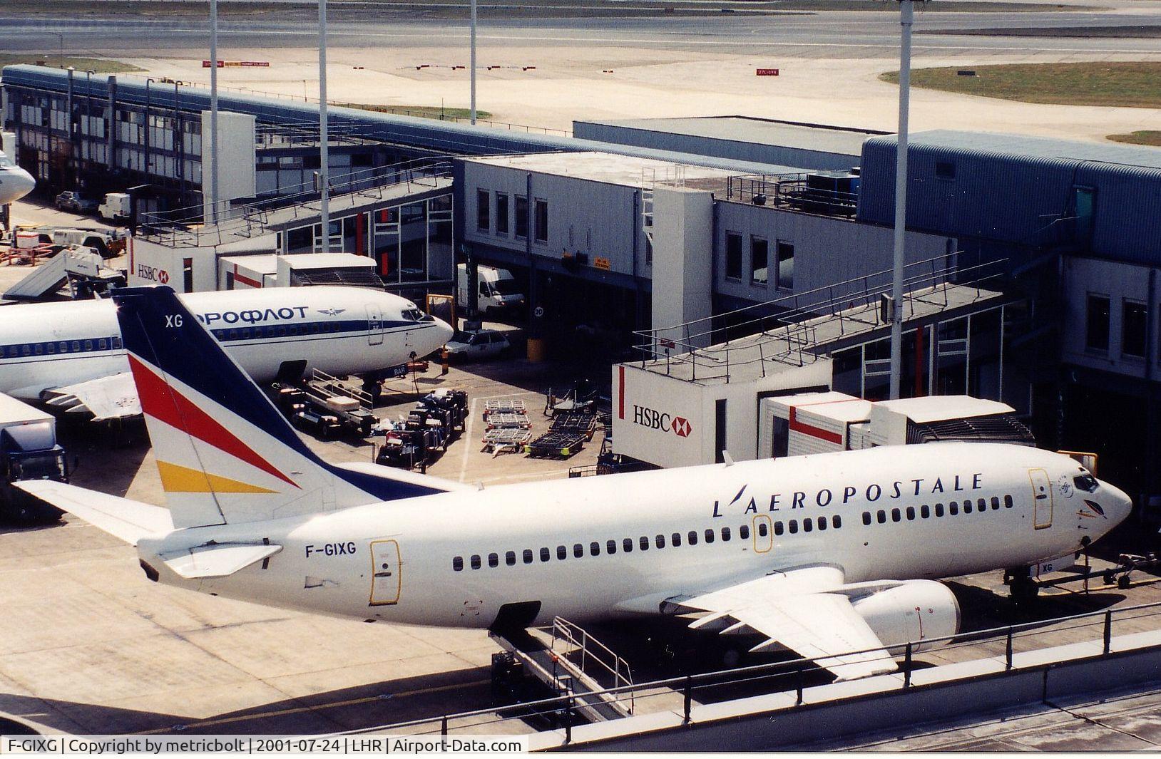 F-GIXG, 1989 Boeing 737-382 C/N 24364, Operating for l'Aeropostale
