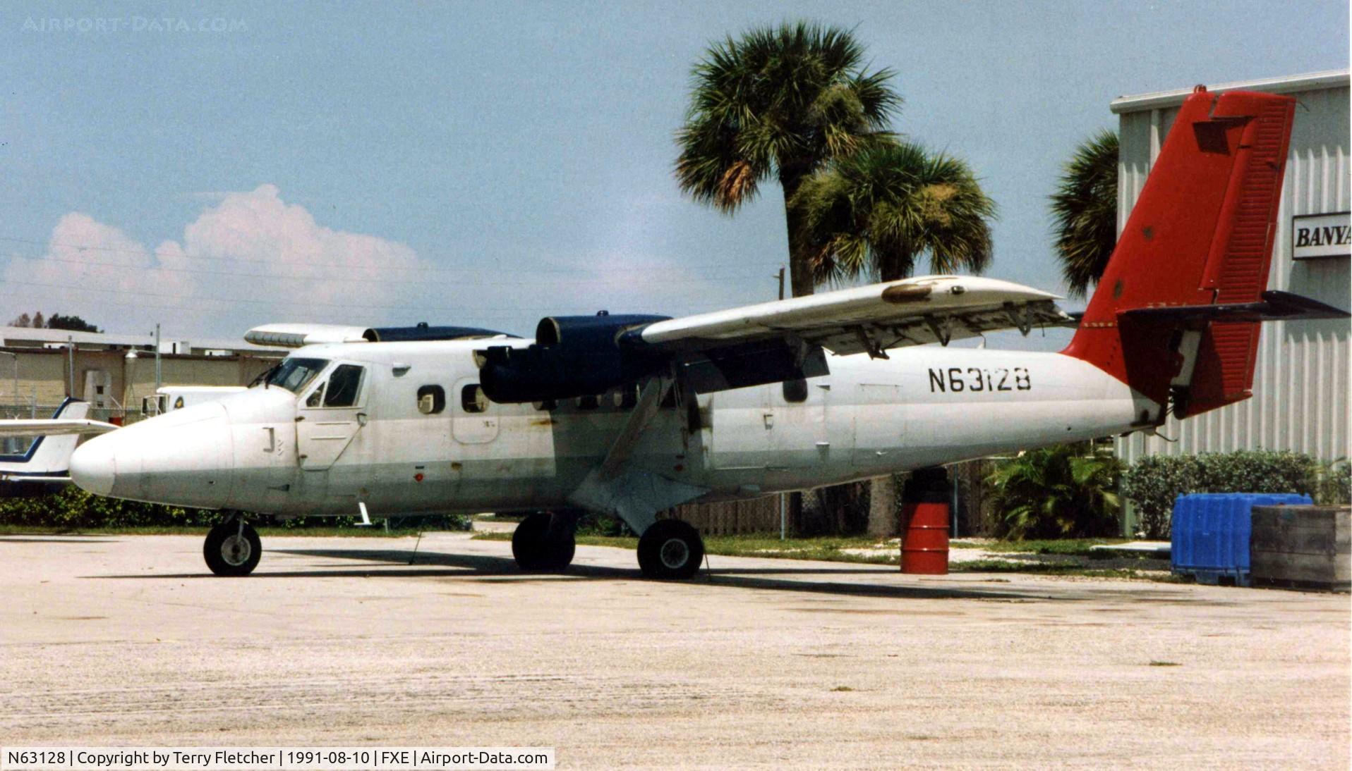 N63128, 1968 De Havilland Canada DHC-6-200 Twin Otter C/N 128, These marks were previously worn by a Twin Otter c/n 128  which became N128WJ