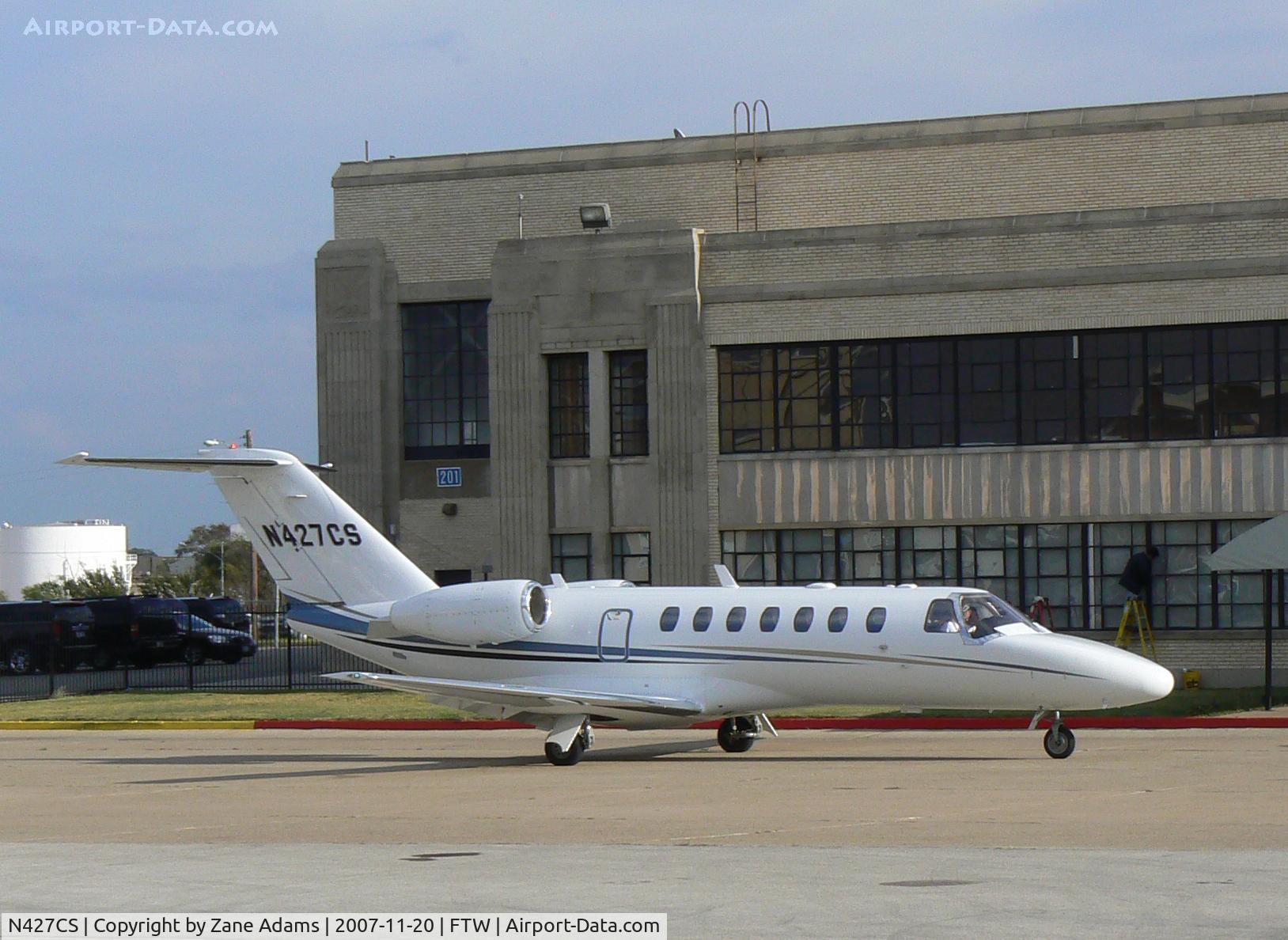 N427CS, 2007 Cessna 525B CitationJet CJ3 C/N 525B0152, At Meacham Field - Ft. Worth