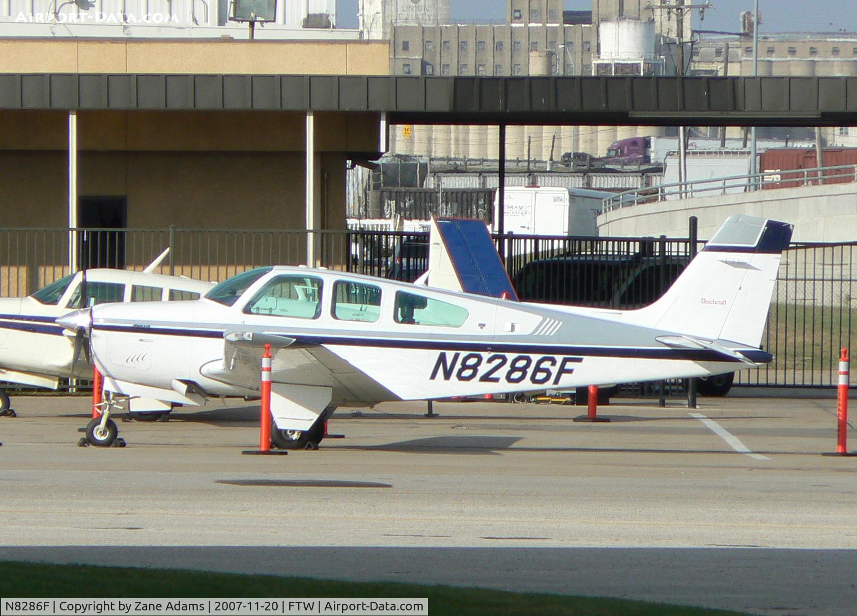 N8286F, 1994 Beech F33A Bonanza C/N CE-1767, At Meacham Field - Ft. Worth