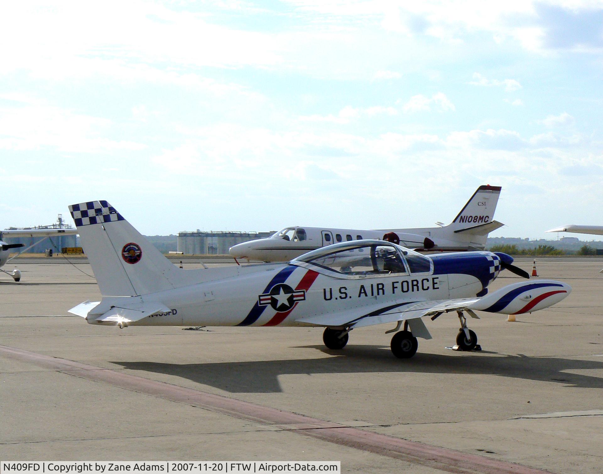 N409FD, 1987 SIAI-Marchetti F-260C C/N 726, Air Combat USA at Meacham Field