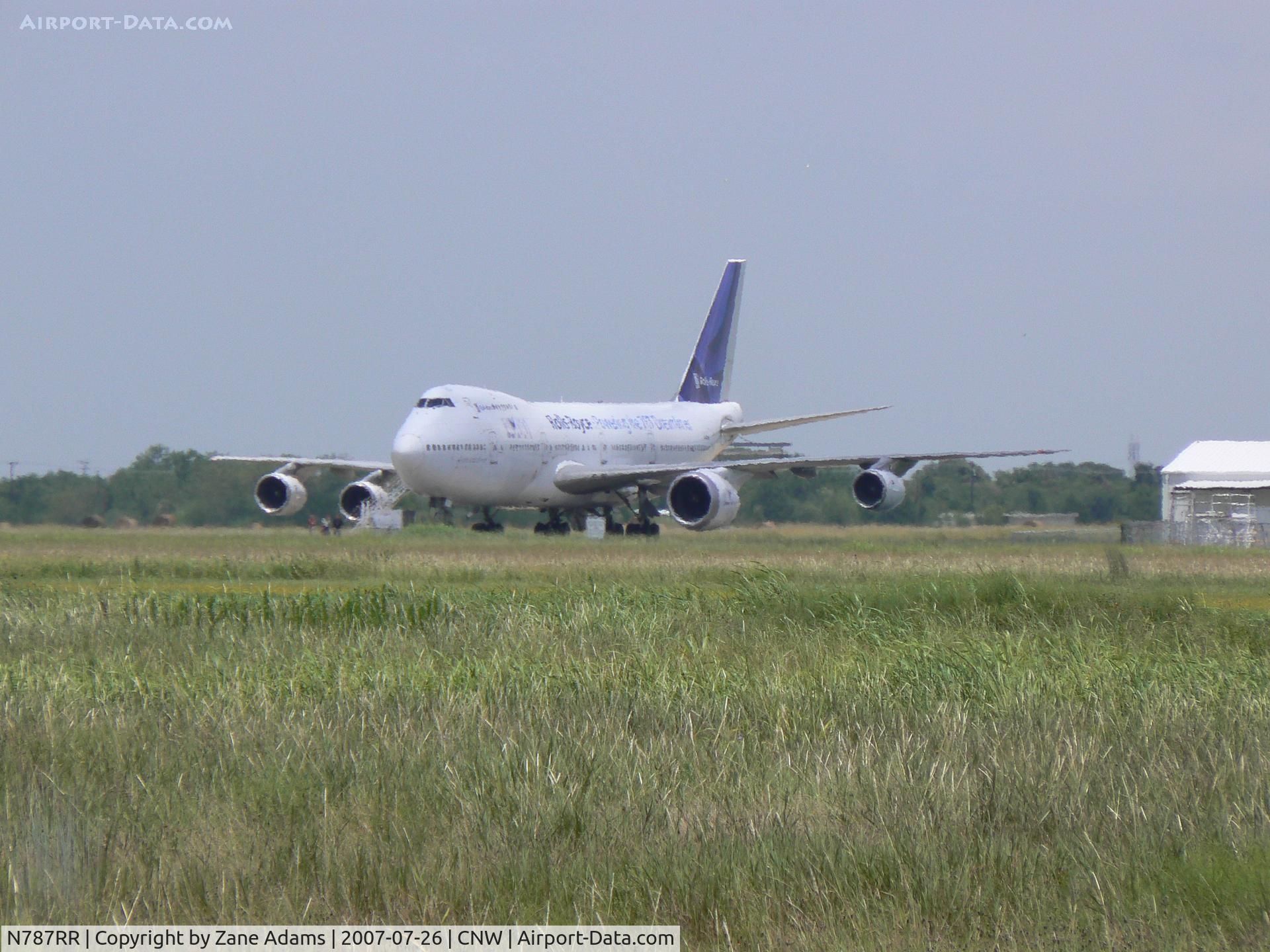 N787RR, 1980 Boeing 747-267B C/N 21966, Rolls Royce Trent 1000 (787 Engine) test bed aircraft at L3 Waco, TX