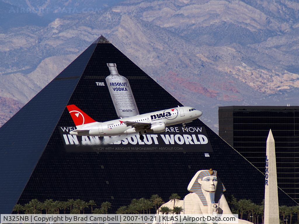 N325NB, 2001 Airbus A319-114 C/N 1483, Northwest Airlines / 2001 Airbus Industrie A319-114